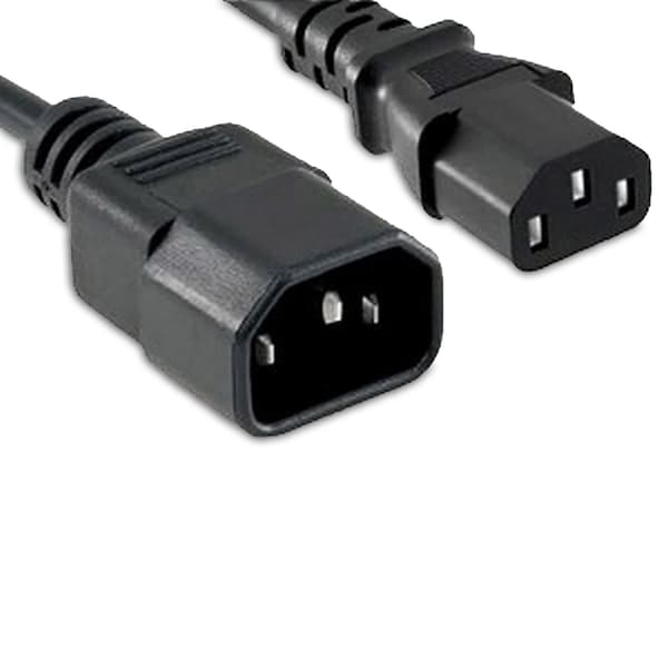 Enet C13 To C14 8Ft Black Pwr Extension Cord C13C14-8F-ENC - main